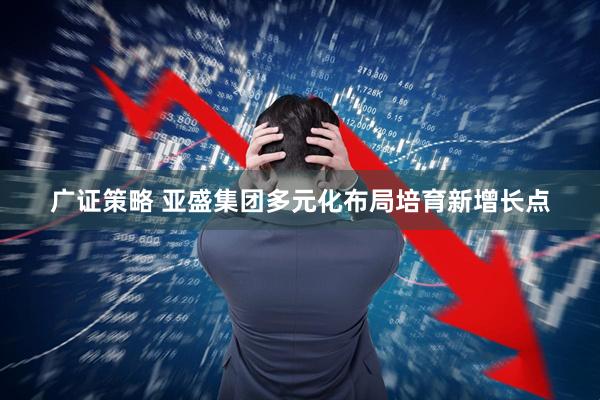 广证策略 亚盛集团多元化布局培育新增长点